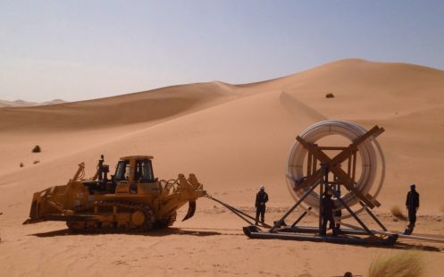 SoluForce uncoiling desert sled